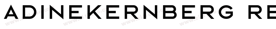 AdineKernberg Regular字体转换